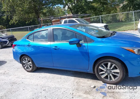 2021 Nissan Versa Sv Xtronic Cvt z USA, uszkodzony, nr VIN 3N1CN8EVXML827193